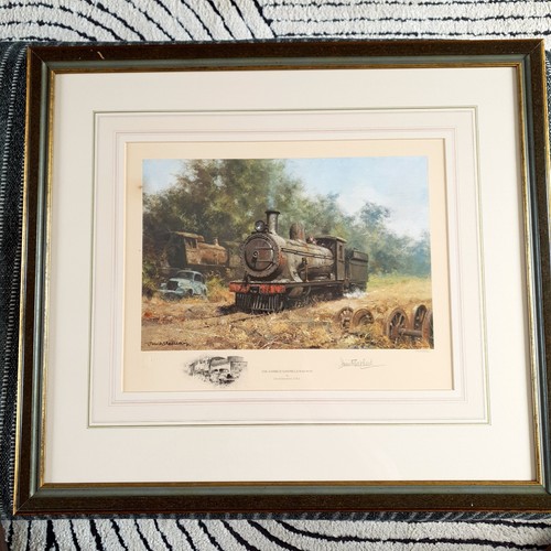 David shepherd signed print - shepherd,