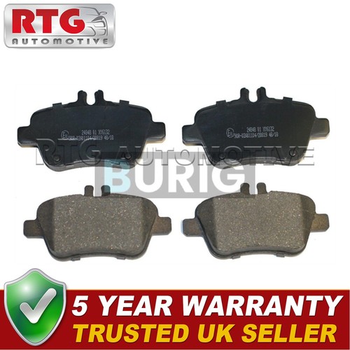 Rtg rear brake pads - brake, fits