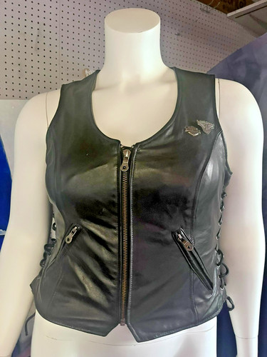 Leather vest harley davidson - harley,