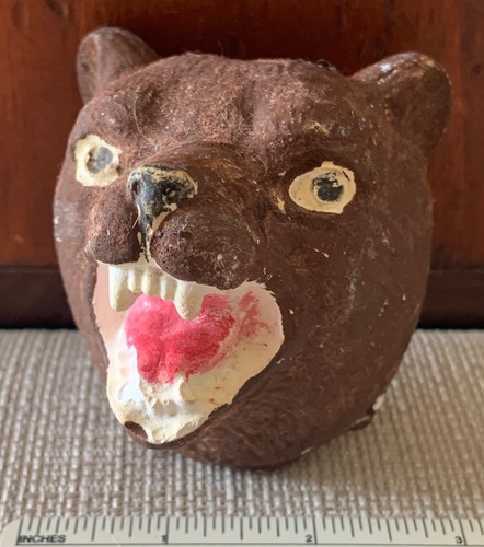 Vintage bear head boy cub - vintage,