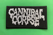 CANNIBAL CORPSE IRON OR SEW ON QUALITY EMBROIDERED PATCH UK SELLER