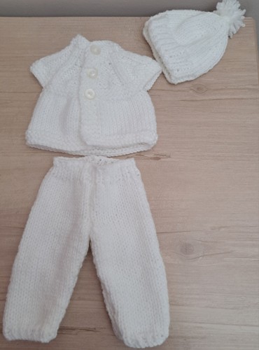 Set hand knitted dolls - hand,