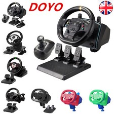 DOYO ALL 9 Models Pro Gaming Racing Steering Wheel for Switch/PC/PS3/PS4