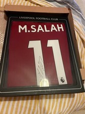 Liverpool 2018/19 Champions League Mo Salah Signed Official Shirt Bnib Lfc Coa