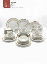 16 Pcs Porcelain Rozana Dinner
