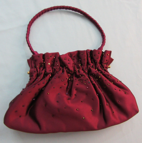Coast purple satin beaded - -,