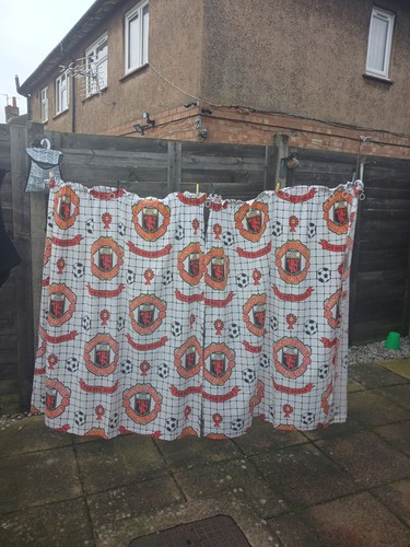 Manchester united curtains - fc,