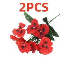 Artificial Poppy Bouquet with