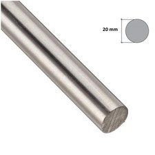 STAINLESS STEEL Round Bar Steel Rod - GRADE 304 - Various Size - 1 metre LONG !!