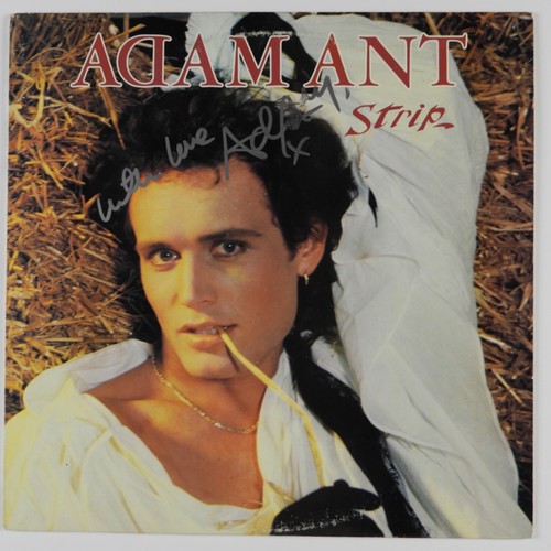 Adam ant signed autograph - adam,