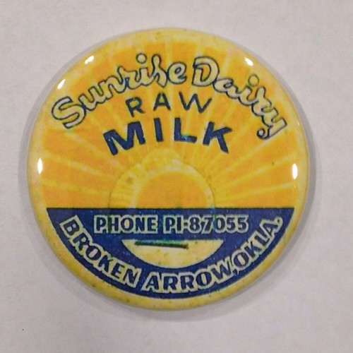 Sunrise dairy fridge magnet - sunrise,