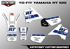 FOR YAMAHA RT100 SEMI CUSTOM GRAPHICS STICKER MOTOCROSS MX DECALS RT 100