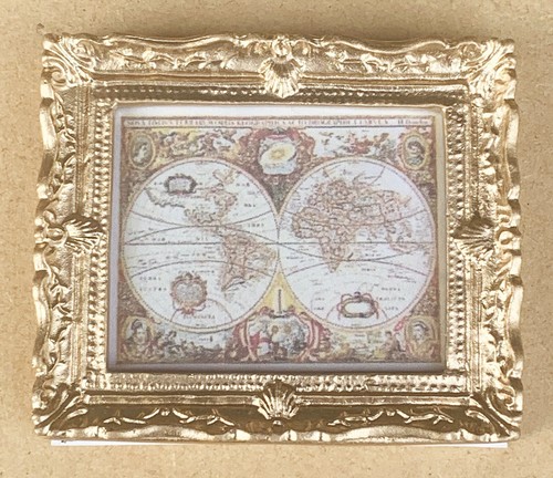 Dolls house old world - world, map