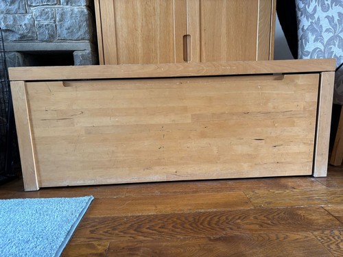 Ikea birch storage box - birch,