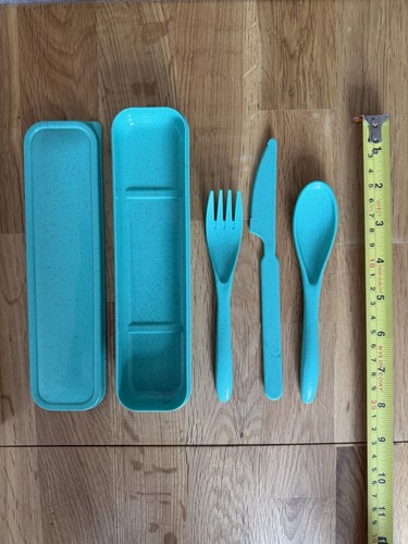 Green speckled reusable picnic - reusable,