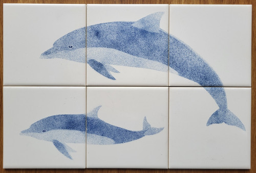 Retro johnson tiles six tile - retro,