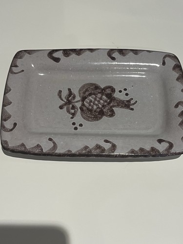Glazed pottery trinket - pottery,