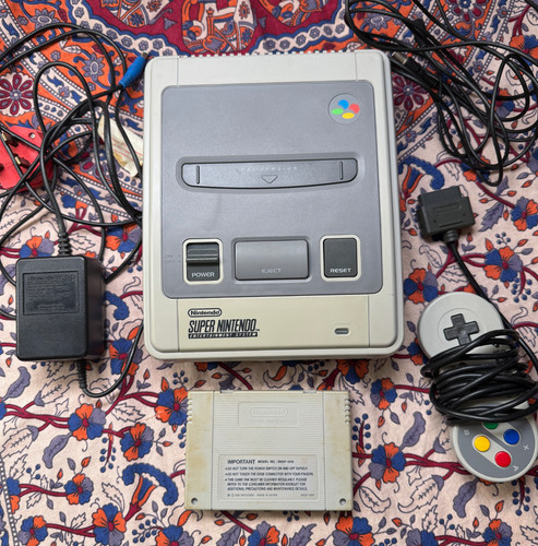 Super nintendo snes - super,