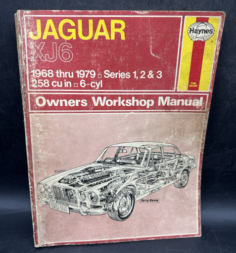Haynes repair manual - haynes, jaguar