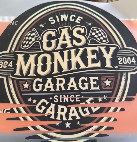 Gas monkey garage t shirt - xl,