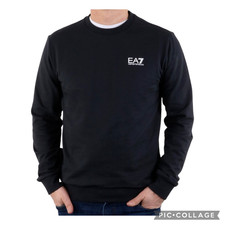 Emporio Armani EA7 Mens Sweatshirt Long Sleeve Round Neck Various Sizes