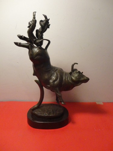 Frederic remington signed - remington, bull