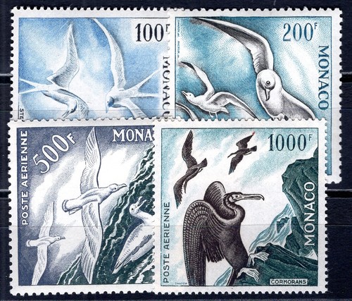 Monaco 1955 502 505 mint - monaco,