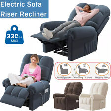 Rise Recline Recliner Electric Power Riser Recliner Chair Armchair for Elderly