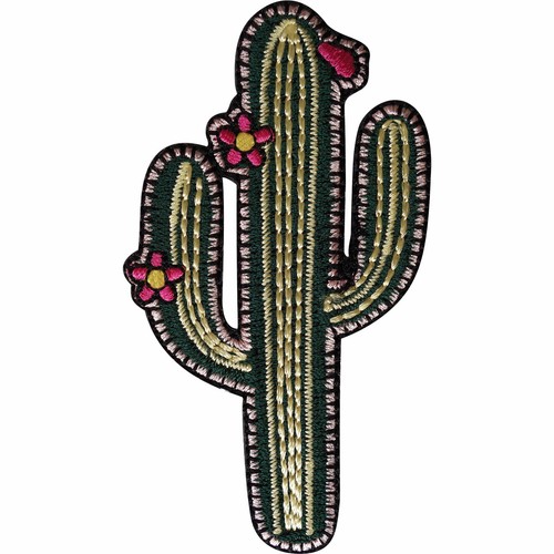 Pink flower cactus patch - flower,