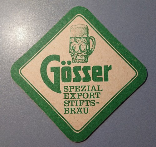 Beer coasters gosser - beer, export