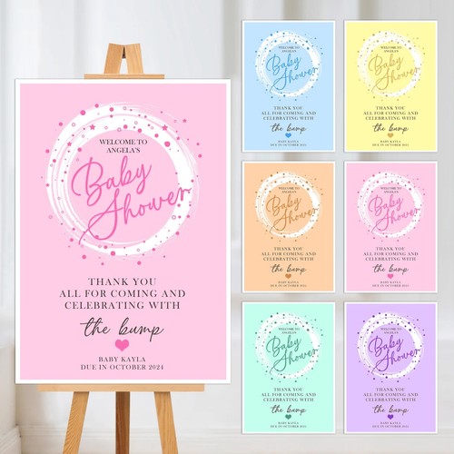 Baby shower personalised - baby,