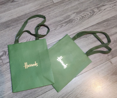 Harrods empty paper gift - empty,