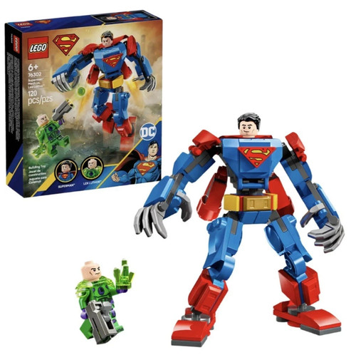 Lego superman mech lex - lego, dc: