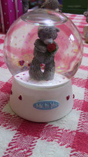 Me to you tatty teddy Figure With love water globe snow globe