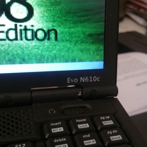 Compaq evo n610c windows - windows, 98