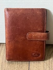 The Bridge II Ponte Brown Leather Filofax / Organiser & Wallet - Made In Italy