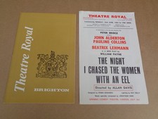 The Night I Chased The Women With An Eel - 1969 Brighton Programme + Handbill