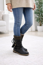 Ladies Womens Boots Slouchy
