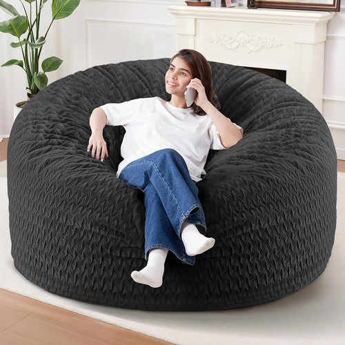 6ft bean bag chair giant - bean, chair,giant