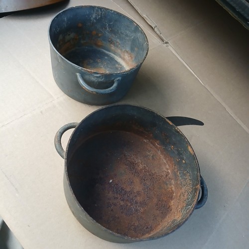 Cast iron cooking pots very - cooking,