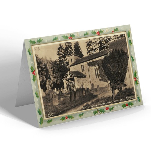 Xmas notelet vintage - -,