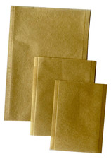 SELF FILL TEABAGS, Unbleached Brown Paper COMPOSTABLE, Plastic Free, HEAT SEAL