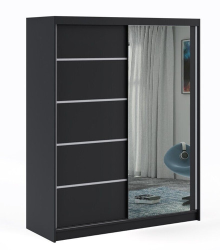 Modern sliding door wardrobe - door,