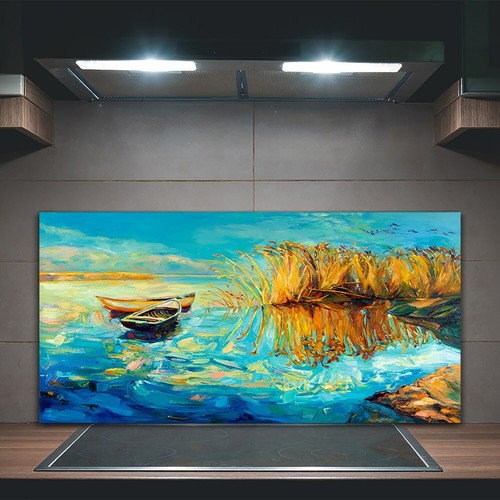 Kitchen splashback toughened - kitchen,