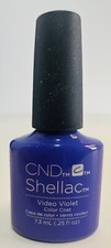 CND Shellac UV/LED Gel Nail Polish 7.3ml - Video Violet - unboxed 