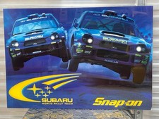 Snap-On Toolbox Decal  SUBARU WORLD RALLY  TEAM