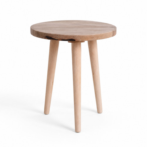 Solid wood round - round, side