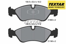 FRONT BRAKE PADS SET 2186201 TEXTAR I