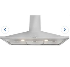 Leisure H102PX 100cm Chimney Cooker Hood - Stainless Steel