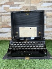 Antique Vintage c1920/30’s Remington Home Portable Typewriter In Original Case